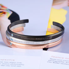 Load image into Gallery viewer, &quot;Love You Is My Fate&quot; Couple Bangle
