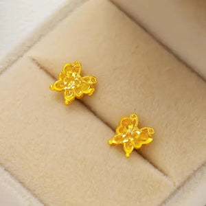 Classic Sand Gold Earrings