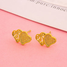 Load image into Gallery viewer, Classic Sand Gold Earrings
