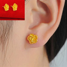 Load image into Gallery viewer, Classic Sand Gold Earrings
