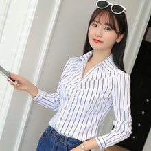 Load image into Gallery viewer, Casual Long-Sleeved Loose White Collar

