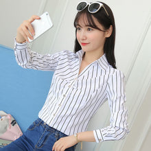 Load image into Gallery viewer, Casual Long-Sleeved Loose White Collar
