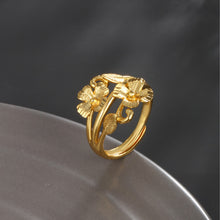 Load image into Gallery viewer, Phoenix Tail Flower Ring
