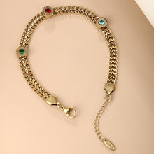 Load image into Gallery viewer, 14K Gold Plated Hip-Hop Fashion Stainless Steel Bracelet
