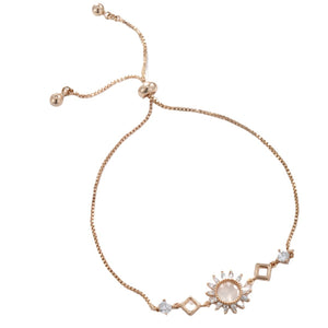 18k Gold Plated Adjustable Box Chain Bracelet