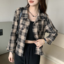 Load image into Gallery viewer, Petite Niche Vintage Versatile Loose Sun Shirt
