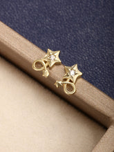 Load image into Gallery viewer, 14K Gold Plated Compact Earrings
