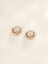 Load image into Gallery viewer, Simple Small Ear Buckle Circle Earrings
