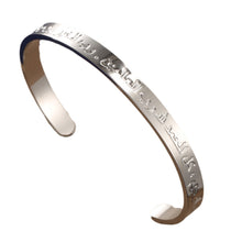Load image into Gallery viewer, Stainless Steel Arabic Cuff Bracelet
