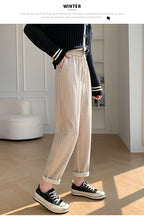 Load image into Gallery viewer, Cashmere granny wool cigarette pants

