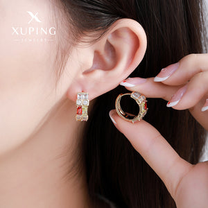 18k Gold Plated Fashion Huggies Earring