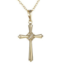Load image into Gallery viewer, Cross-Border Simple Cross Pendant Necklace
