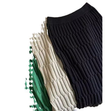 Load image into Gallery viewer, High-waisted knitted straight leg slimming and hip-hugging skirt
