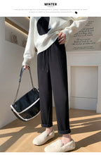 Load image into Gallery viewer, Cashmere granny wool cigarette pants
