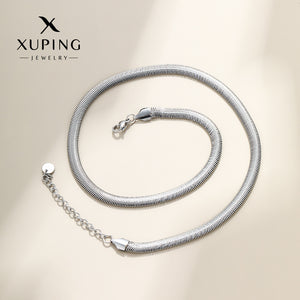 Wide Version Snake Bone Chain Necklace