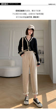 Load image into Gallery viewer, Cashmere granny wool cigarette pants
