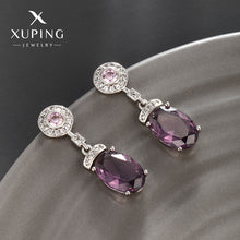 Load image into Gallery viewer, New Purple Temperament  Earrings
