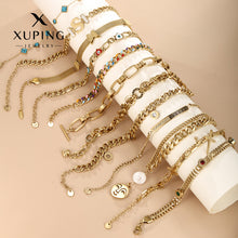 Load image into Gallery viewer, 14K Gold Plated Hip-Hop Fashion Stainless Steel Bracelet
