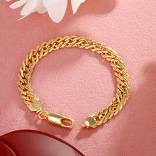Load image into Gallery viewer, 24K Gold Plated Unisex Bracelet – Timeless Elegance
