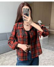 Load image into Gallery viewer, Petite Niche Vintage Versatile Loose Sun Shirt
