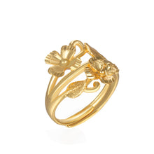 Load image into Gallery viewer, Phoenix Tail Flower Ring
