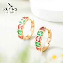 Load image into Gallery viewer, Fashion Cubic Zircon Hoop Earrings
