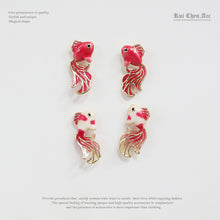 Load image into Gallery viewer, S925 Goldfish Koi Earrings
