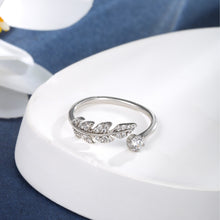 Load image into Gallery viewer, Forest Leaf Index Finger Ring
