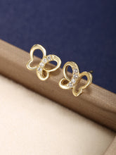 Load image into Gallery viewer, 14K Gold Plated Compact Earrings
