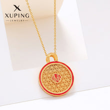 Load image into Gallery viewer, Ancient Gold Round Plate Necklace
