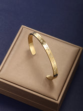 Load image into Gallery viewer, Stainless Steel Arabic Cuff Bracelet
