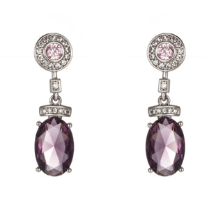 New Purple Temperament  Earrings