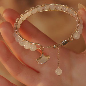 Light Luxury Antique Tassel Beaded Bracelet