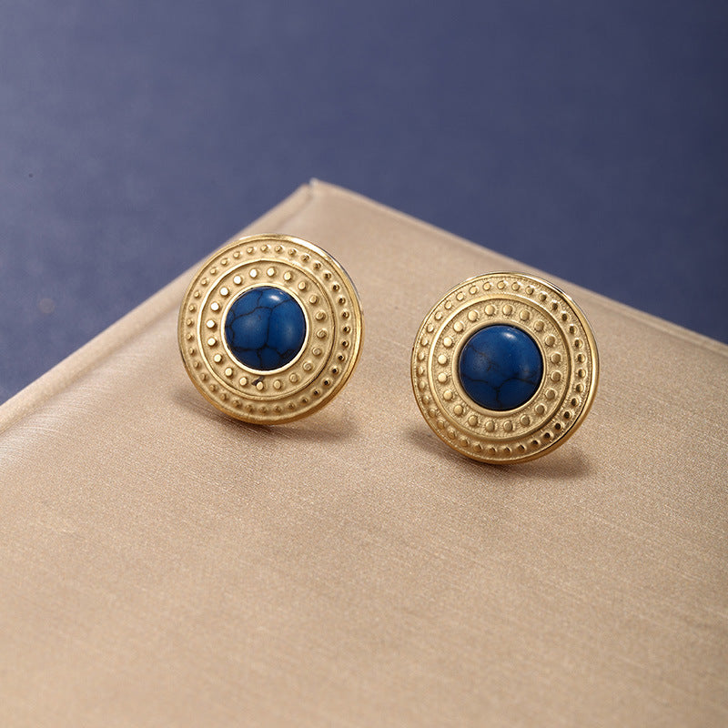 Feminine Light Luxury Stainless Steel Earrings