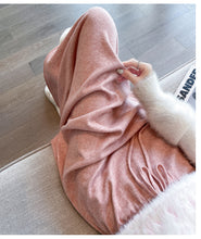 Load image into Gallery viewer, Drawstring tie slimming soft waxy knitted skirt
