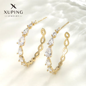 Cold Style Simple Korean Style C-shaped Earrings