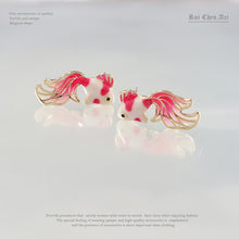 Load image into Gallery viewer, S925 Goldfish Koi Earrings
