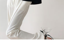Load image into Gallery viewer, High Quality French Chiffon Shirt Halter Neck Off Shoulder Top
