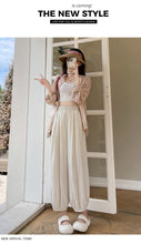Load image into Gallery viewer, Ice silk lazy casual sunscreen leggings cotton and linen bloomers
