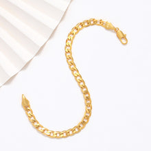 Load image into Gallery viewer, 24K Gold Plated Unisex Hip-Hop Bracelet
