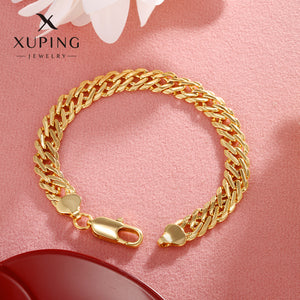 24K Gold Plated Unisex Bracelet – Timeless Elegance