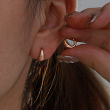 Load image into Gallery viewer, Simple Small Ear Buckle Circle Earrings
