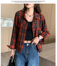 Load image into Gallery viewer, Petite Niche Vintage Versatile Loose Sun Shirt
