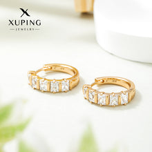 Load image into Gallery viewer, Fashion Cubic Zircon Hoop Earrings
