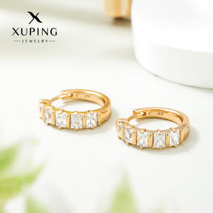 Fashion Cubic Zircon Hoop Earrings