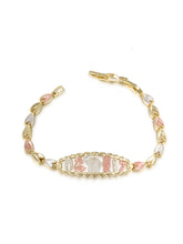 Load image into Gallery viewer, Galvanized Enamel Dripping Geometric Watch Chain Bracelet
