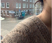 Load image into Gallery viewer, Cable Knit V-Neck Fashionable All-match Pullover Sweater

