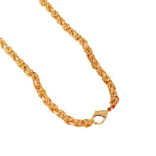 Load image into Gallery viewer, Gold-Plated Men&#39;s Cloth Pattern Necklace
