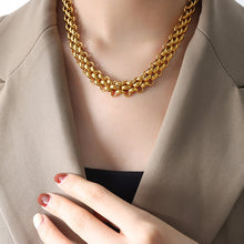 Load image into Gallery viewer, Link Chain Necklace and Bracelet Set
