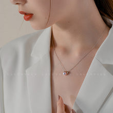 Load image into Gallery viewer, Pearl Gold-Plated Classic Necklace &amp; Earrings Set
